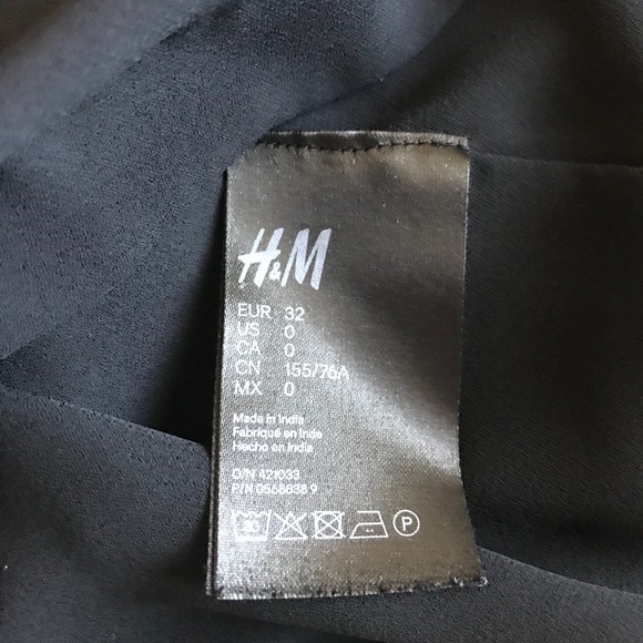 H&M Black High Neck Dress - Picture 4 of 5